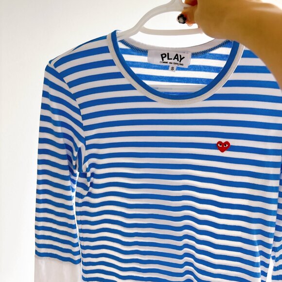 BRAND NEW CDG PLAY SIZE S TOP - Picture 1 of 5